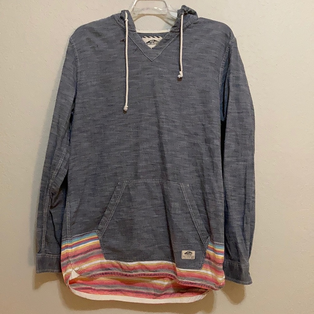 Vans, lightweight hoodie, size medium